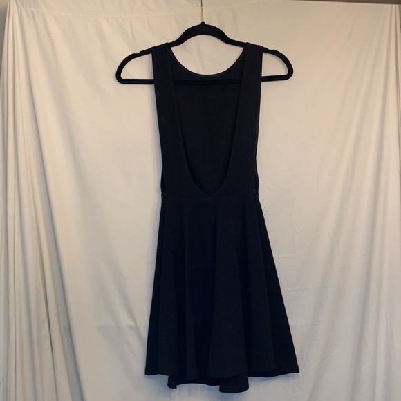 Low back American apparel Little Black Dress - Picture 2 of 3